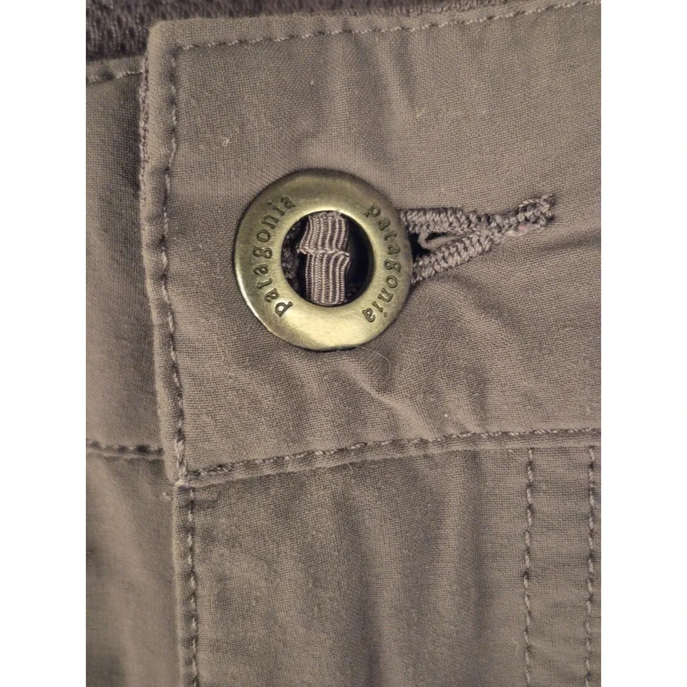 Patagonia Shorts Mens 32 Gray Hiking Outdoor Stretch Nylon